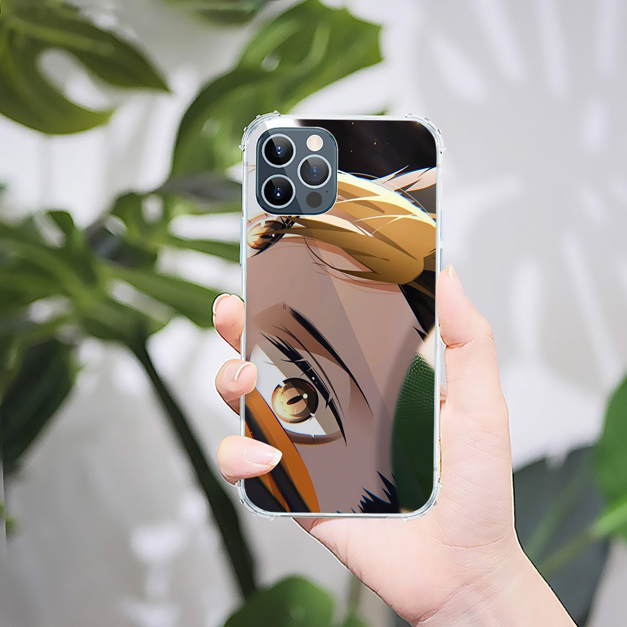 （画像用） ハイキュー!! Haikyu!! 【iPhone 12シリーズ対応】透明スマホケース（クリアソフトケース）